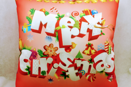Chrismas Festive Pillow - Image 4