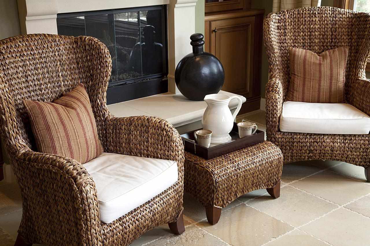 wicker outdoor furniture