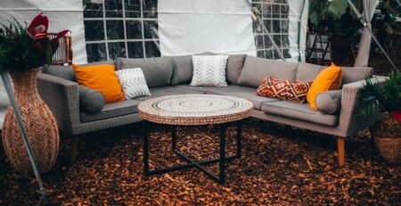 relaxing outdoor furniture